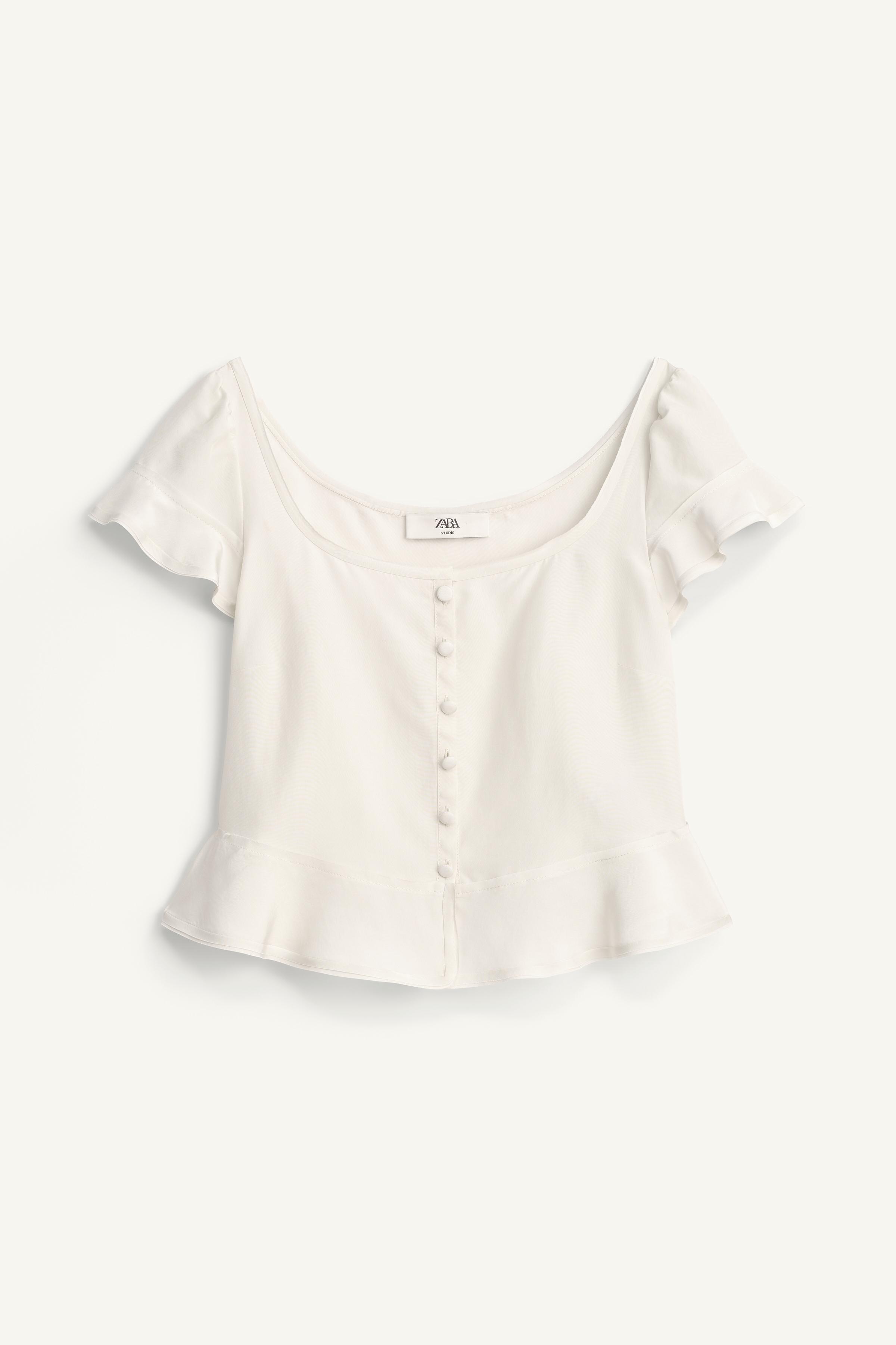 TOP ROMANTIQUE À BOUTONS LIMITED EDITION